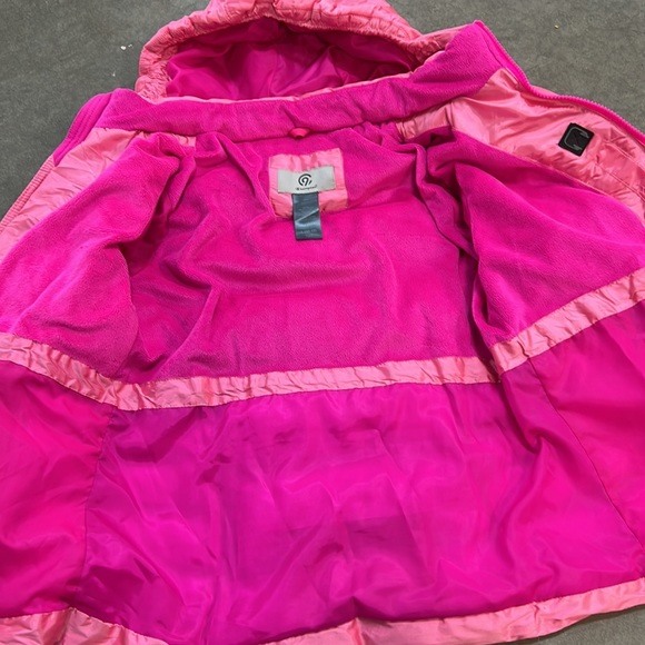 Girls, C9 by champion pink winter coat size large 10-12 - Picture 5 of 9